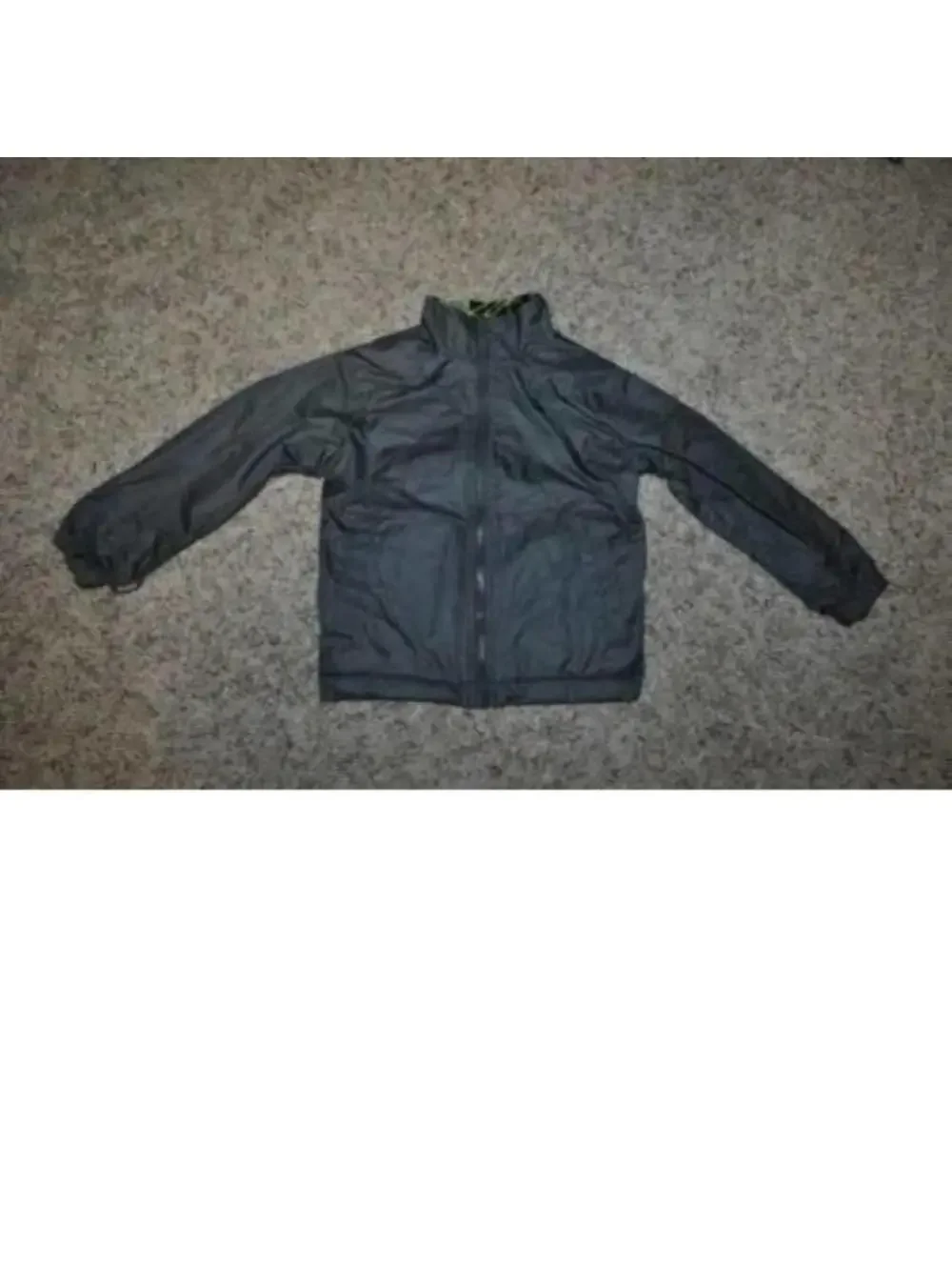 Boys All Weather Jacket 4/5 Gray Yellow 4 in 1 Winter Spring Fall Athletech